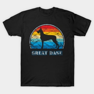 Great Dane Vintage Design Dog T-Shirt